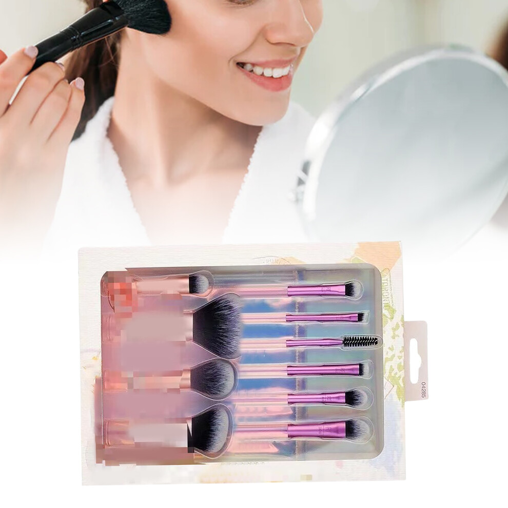 10PCS Mini Makeup Brush Set Portable Travel Cosmetic Brushes Kit for Convenient Makeup Tools