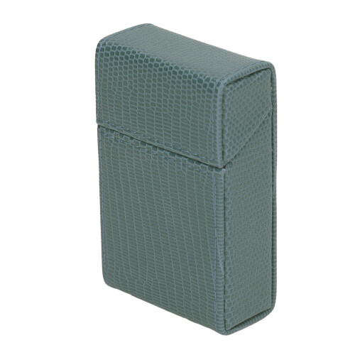 Lizard PU Zigarettenboxhalter 10x3x6cm Grün 1