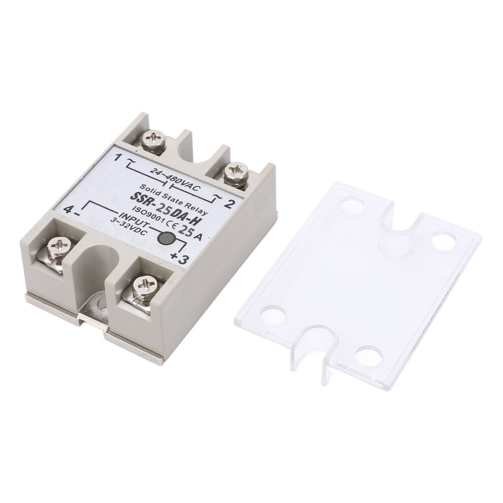 Solid State Relay 1 Phase Ssr Voltage Regulating 25A Ac24â480V Control Voltage 3Â32Vdc 6911319371542