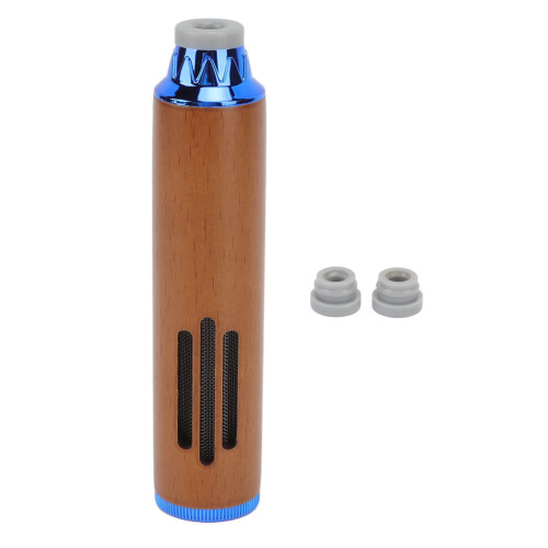 Mini-Auto-Aschenbecher 54g blau 130x28mm Aluminium 1