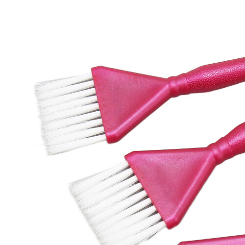 3-teiliges Haarfärbe-Pinsel-Set aus ABS – Färben & Bleichen 2