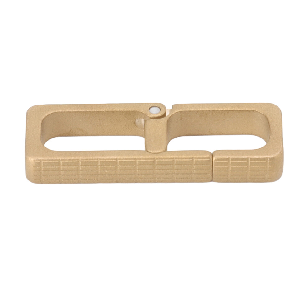 Brass Spring Snap Hook Rectangle Carabiner Clip For Backpack Buckle Keychain Keyring 6931319373766