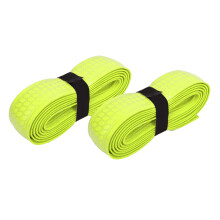 2 Stück gelbes Tennis-Griffband 150 cm  2,5 cm  1,8 mm