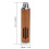 Mini Auto-Aschenbecher Modell 54 g Deckel 130 x 28 mm Eisen-Grau 11