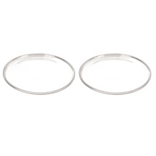 2er Pack 8-Zoll-Schlagfell - 2-Lagen Polyesterfolie, Transparent