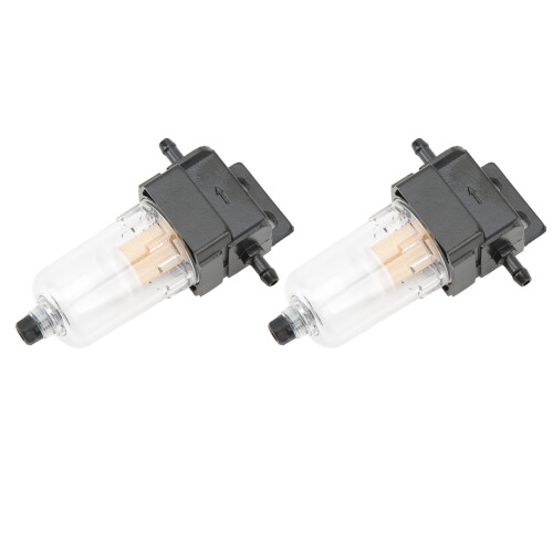 2 Stück 6 mm Ø Öl-Wasser-Trenner 3 mm ID Filter 1