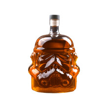 Klarer 750 ml Whiskey-Dekanter 17 x 11,5 x 11 cm