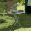 Outsunny Outsunny Folding Coffee Table, Height Adjustable Picnic Table, White 8