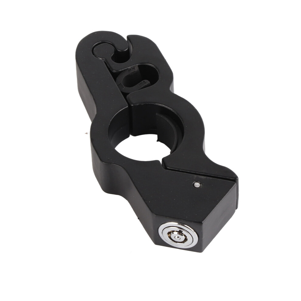 Anti Theft Motorcycle Handlebar Throttle Lock Aluminium Alloy Scooter Bike Throttle Lock Black 7891319382498