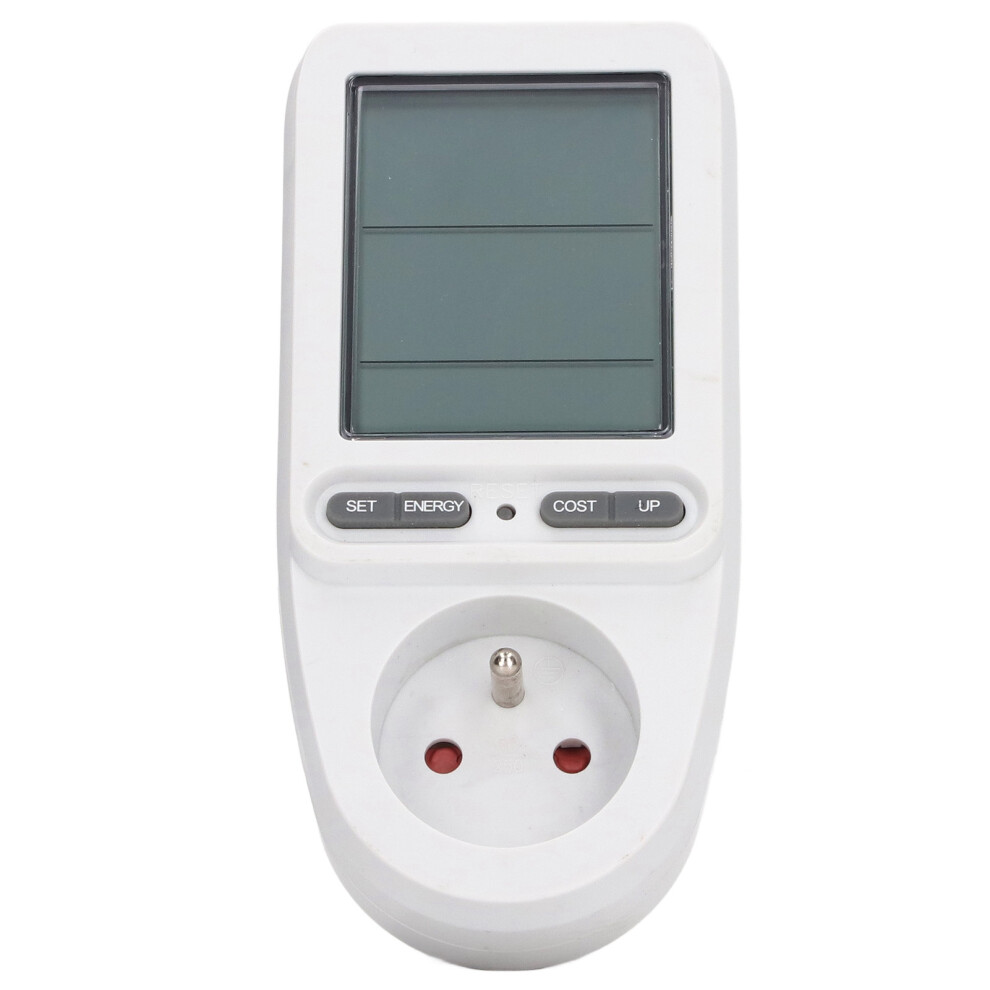 Smart Power Socket Digital Display Power Meter Household Intelligent Monitoring Outlet Fr Plug 9341319383073