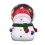 Großkopfiger Schneemann Kristallkugel Farbwechsel 2