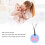2er-Set Sensorische Beißkette, 5 cm Beißer, Himmelblau 3