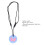 2er-Set Sensorische Beißkette, 5 cm Beißer, Himmelblau 8