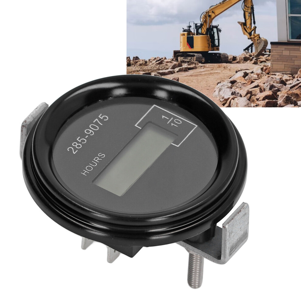 Excavator Electronic Remote Timer Lcd Hour Meter For Caterpillar Heavy Equipment Parts Accessories 12Vâ36V 285-9075 4911319383790
