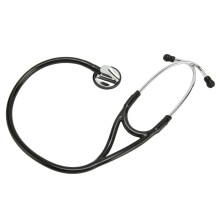 Cardiology Stethoscope Professional Single Head Medical Stethoscope for Nurses and Doctors Black