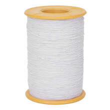 0,5 mm weiße elastische Schnur zuschnittbar DIY Armband
