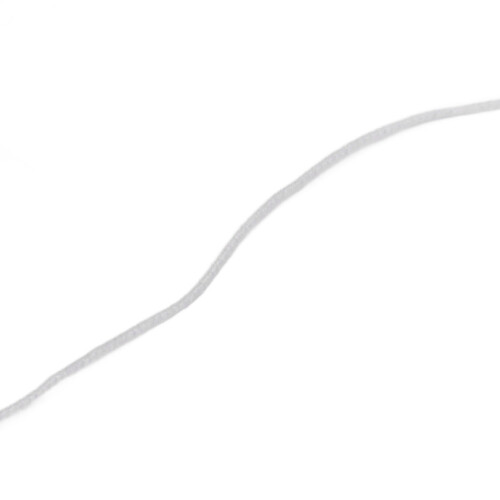 0,5 mm weiße elastische Schnur zuschnittbar DIY Armband 2