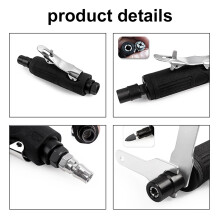 Set portatile per incisione e lucidatura pneumatico mini, mola ad aria da 1/4 pollici