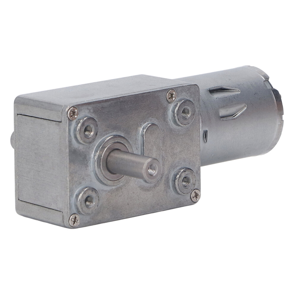 Dc 12V Speed Reduction Motor All Metal Double Shaft Worm Gear Motor 4632Â370 30Rpm 8411319390768