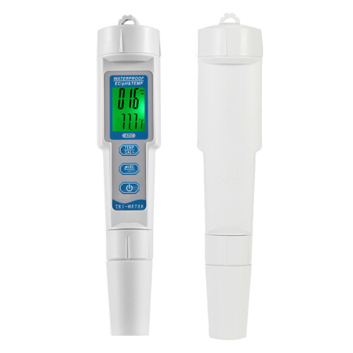 Professional 3 in 1 Multi Parameter Water Quality Tester Portable Pen Type PH EC TEMP Meter Acidometer Water Quality Analysis Device 2