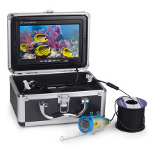 Unterwasser Angelkamera mit 7'' Farb-LCD-Monitor, 12V 4500mAh Akku, HD 1080P Wasserdichtes System