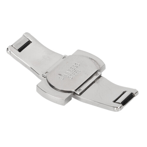 Edelstahl-Schmetterlingsschnalle - Silber 2