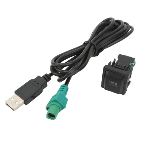 Car Audio USB Switch Button with Adapter Cable Plug and Play for RCD510Plus RCD310Plus CD Player 1