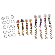 24 Stück bunte Frühlings-Schmetterlings-Anhänger-Ringe