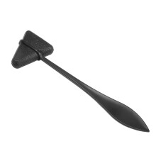 Triangular Neurological Diagnostic Hammer Professional Black Neurological Percussion Hammer for Men Women