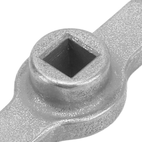 Quadratischer Luftauslass-Griff aus Edelstahl, 0,50,5 cm 2