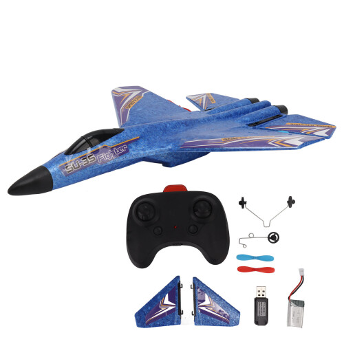 RC-Flugzeug einfache Montage Blau 32,5 cm 300 mAh 1