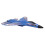 RC-Flugzeug einfache Montage Blau 32,5 cm 300 mAh 14