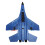 RC-Flugzeug einfache Montage Blau 32,5 cm 300 mAh 6