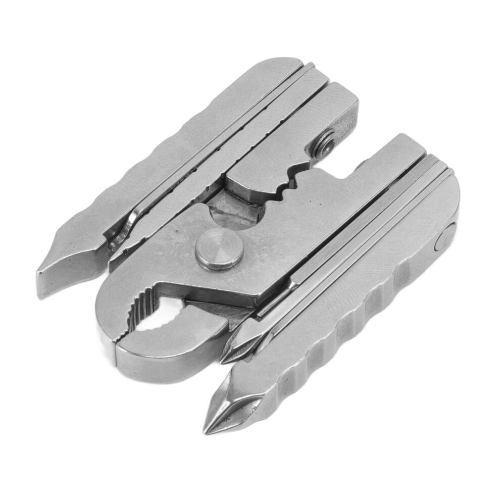 15 in 1 Multi Tool Stainless Steel Multifunction EDC Folding Utility Pocket Tool Outdoor Pliers Screwdriver Tool Combination