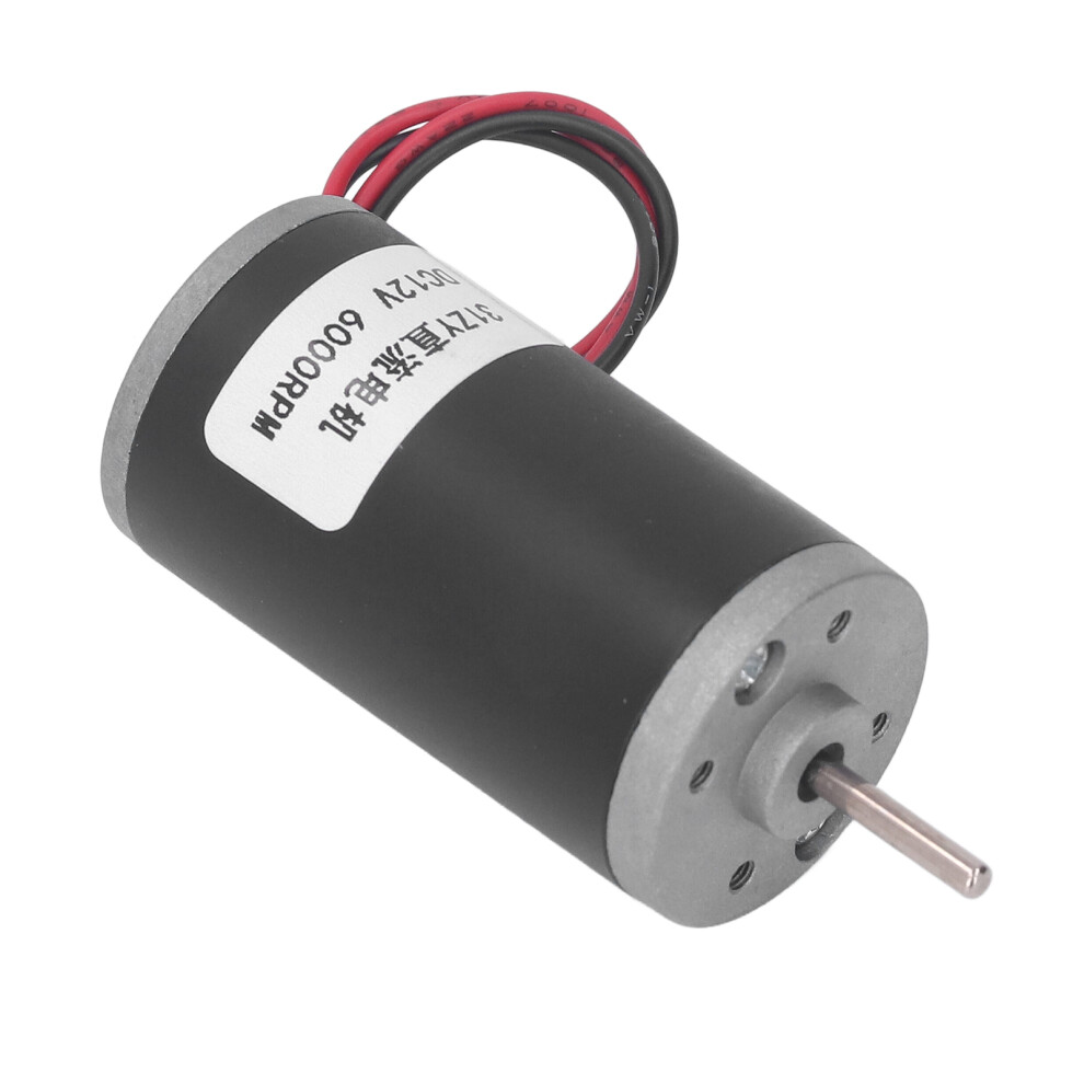 Permanent Magnet Motor Dc 12V Reversible Cw Ccw Large Torsion High Speed Electric Motor 6000Rpm 4061319393630