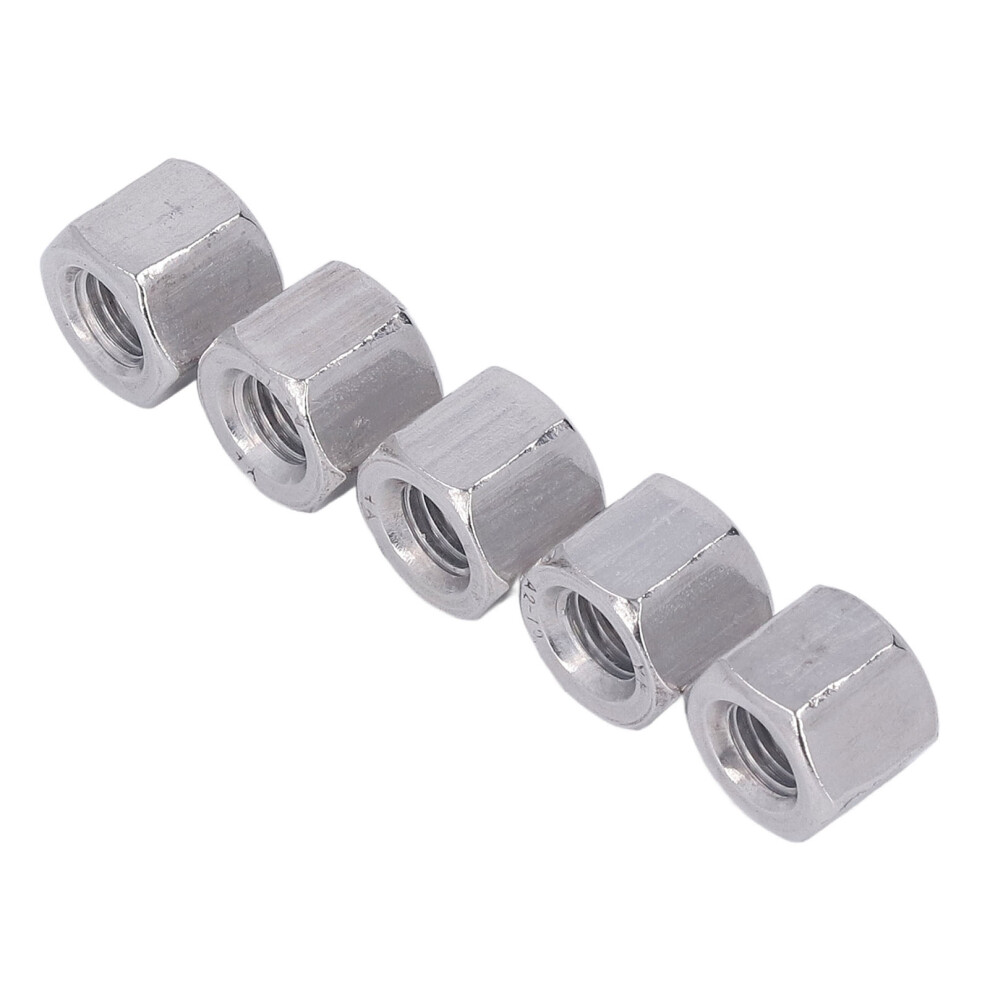 10Pcs Hex Coupling Nut Stainless Steel Rustproof M10 Connector Nut For Bolts Studs 5011319393696