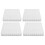 4Pcs Foam Darts Storage Box Plastic Refill Dart Tray Container Shooting Accessory 2