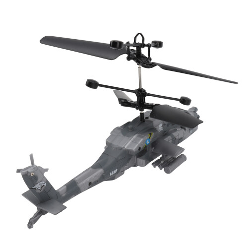 Induktionsflugzeug Spielzeug 75mAh 18.9cm Tarnblau 2