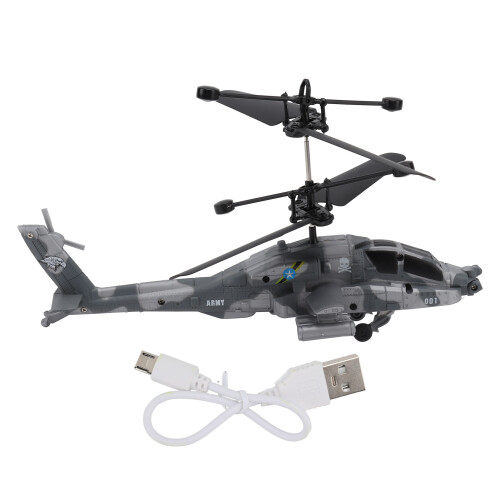 Induktionsflugzeug Spielzeug 75mAh 18.9cm Tarnblau 1