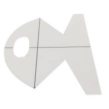 DIY-Heimnähen Acryl-Schüsselwärmer-Vorlage 10-Zoll zuverlässiger transparenter Korb