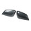 Side Mirror Covers 2PCs Carbon Fiber Style Rearview Mirror Caps Moulding Trim Replacement For Kia EV6 14
