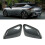 Side Mirror Covers 2PCs Carbon Fiber Style Rearview Mirror Caps Moulding Trim Replacement For Kia EV6 9