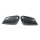 Side Mirror Covers 2PCs Carbon Fiber Style Rearview Mirror Caps Moulding Trim Replacement For Kia EV6 2