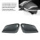 Side Mirror Covers 2PCs Carbon Fiber Style Rearview Mirror Caps Moulding Trim Replacement For Kia EV6 3