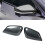 Side Mirror Covers 2PCs Carbon Fiber Style Rearview Mirror Caps Moulding Trim Replacement For Kia EV6 1