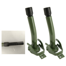 2 Pcs Gas Can Spout Replacement Universal Flexible Long Metal Gas Can Spout Nozzle Vent Kit for Water Can Oil Can