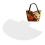 Wiederverwendbare Acryl Handtasche Muster Vorlage DIY Körbeltasche 18x18cm 16