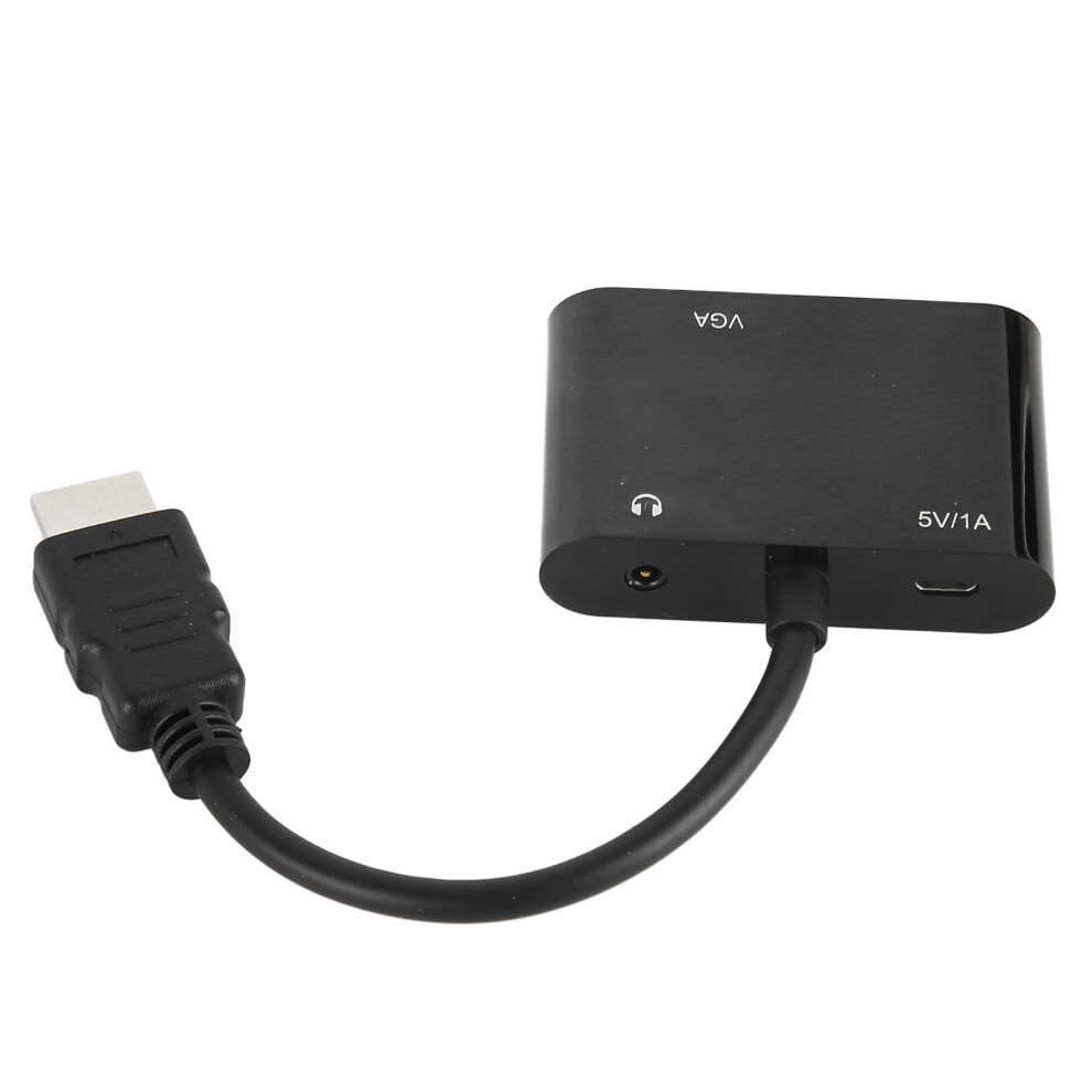 Hd Multimedia Interface To Vga Hd Multimedia Interface Adapter 1920X1080 Hdtv Adapter For Computer Desktop Laptop Pc 4981319398551