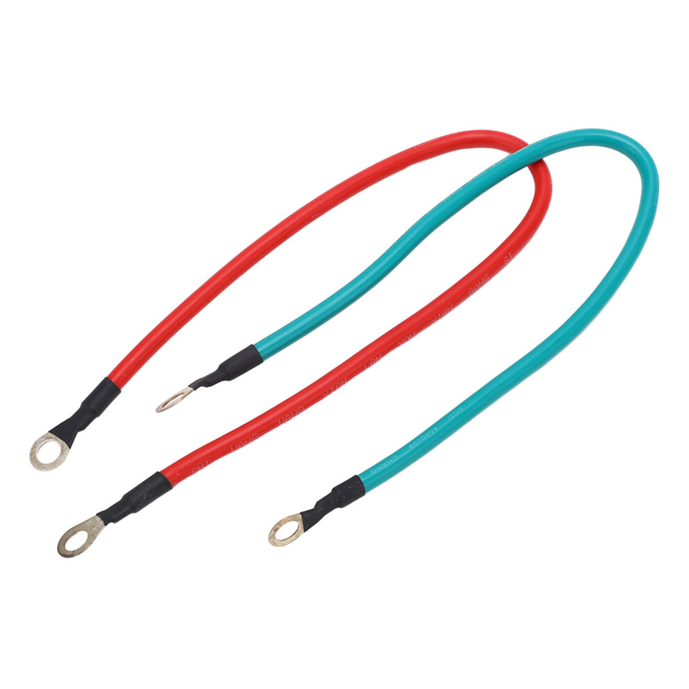 2Pcs Battery Cable Power Cord Ring Eyelet Positive Negative Pole For 173 178F 186 188F 4981319398155