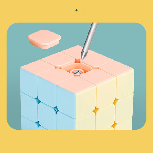Macaron Speed Puzzle 3x3 Plastik-Lernspielzeug 2